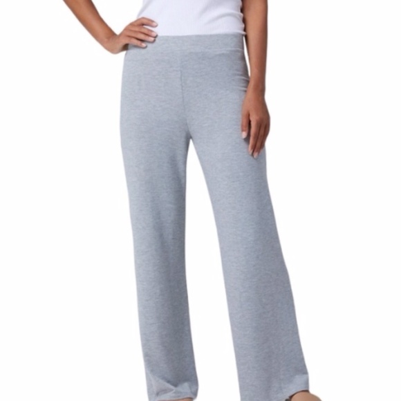 Franne Gold The Heavenly wide leg pull on pants Taupe NWT XXL Petite XXLP - Picture 2 of 5